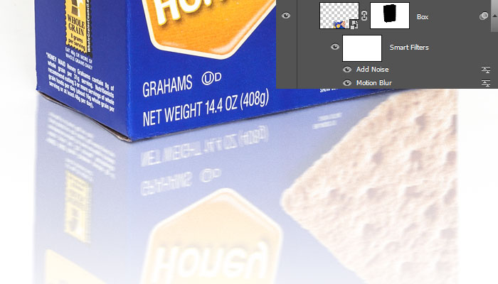 How to Add a Blurred, Glossy Reflection to Plain Product Photos