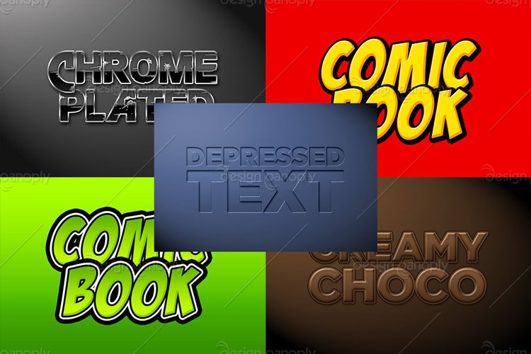 Photoshop Styles Mega Pack 1 Design Panoply