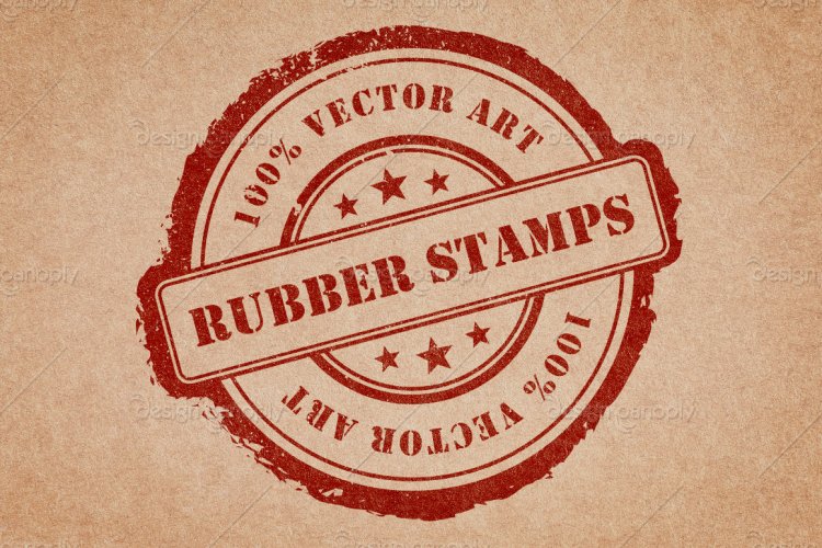 Rubber Stamps Vector Pack Volume 1 | Design Panoply