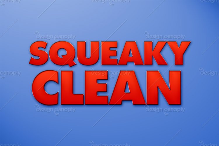 squeaky clean squeaky clean