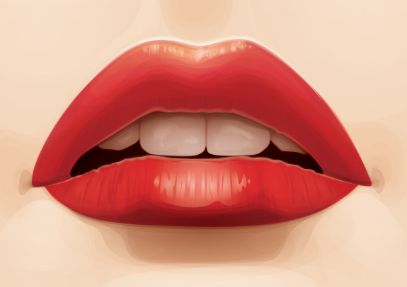 Vectoring a Pair of Luscious Lips in Illustrator CS6 from Stock