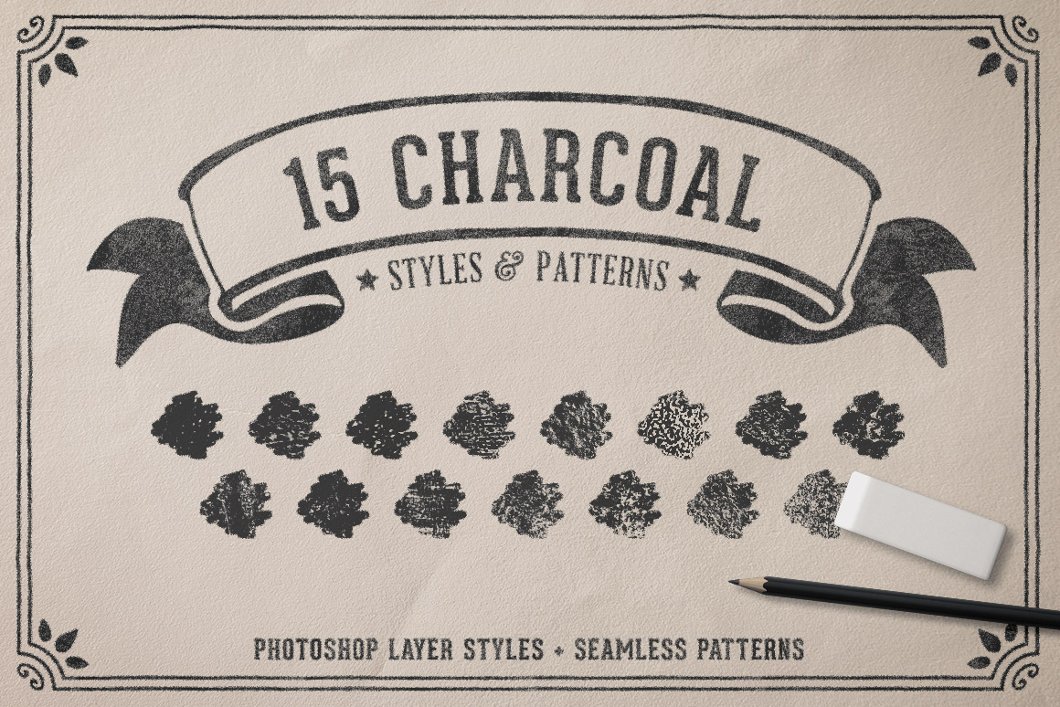 chalk and charcoal photoshop styles volume 1 free download