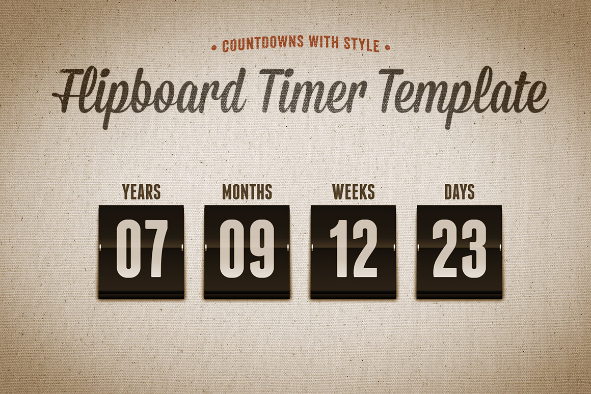 Countdown Timer Public Design