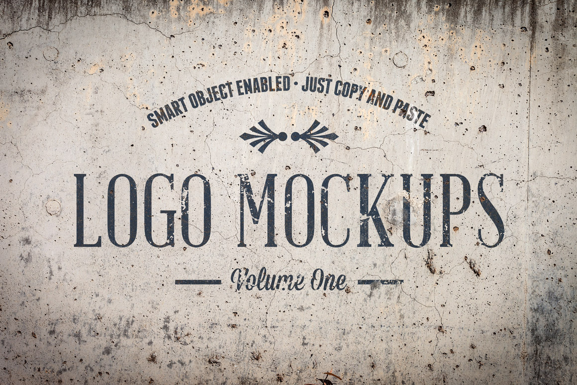 Vintage Logo Mockups Volume 1 Design Panoply