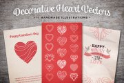 Decorative Heart Vectors Volume 1