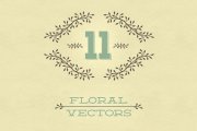 Floral Vector Pack 4