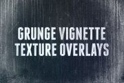 Grunge Vignette Texture Overlays 1