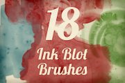 Ink Blot Brush Pack 1