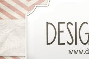 Realistic Patterned Vintage Card and Ribbon Project Files