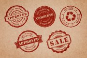 Rubber Stamps Vector Pack Volume 1