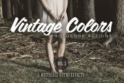 Vintage Colors Actions Volume 2