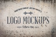 Vintage Logo Mockups Volume 1