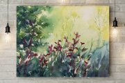 Hand Painted Watercolor Landscapes Volume 1