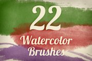 Watercolor Strokes Brush Pack 2