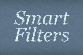 How to Apply Filters to a Text Layer Without Rasterizing it First in Photoshop