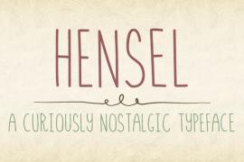 How to Make a Font: The Creation of Hensel