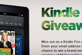 Win a Free Kindle Fire from MyDesignDeals