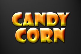 Candy Corn Photoshop Style