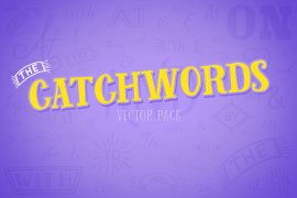 Catchwords Vector Pack Volume 1
