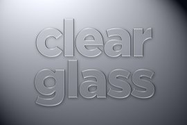 Clear Glass Photoshop Style