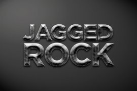 Jagged Rock Photoshop Style