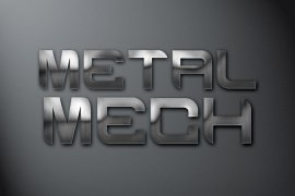 Metal Mech Photoshop Style