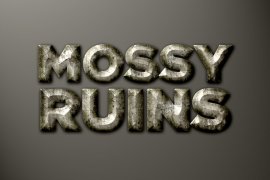 Mossy Ruins Photoshop Style