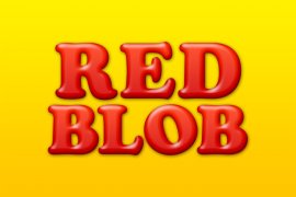 Red Blob Photoshop Style