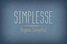 Simplesse Font Family