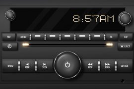 Sleek Car Stereo Interface Project Files