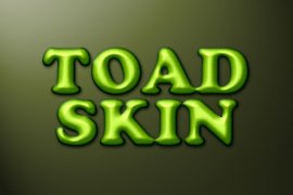 Toad Skin Photoshop Style