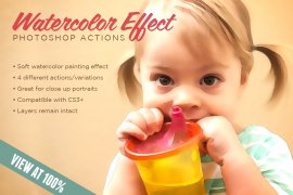Watercolor Effect Action 1