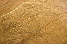 Wet Sand with Erosion Lines