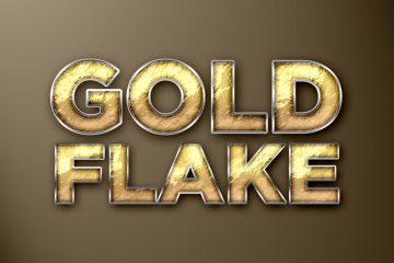 Gold Flake Photoshop Style