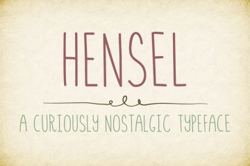 Hensel Font
