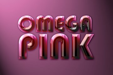 Omega Pink Photoshop Style