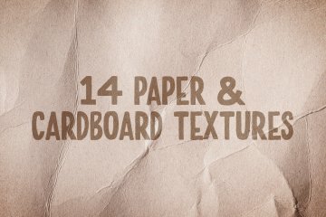 Paper and Cardboard Textures Pack 1 | Design Panoply