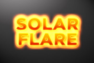 Solar Flare Photoshop Style