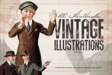 150 Vintage Illustrations Volume 1