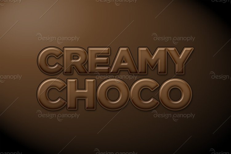 Creamy Chocolate Photoshop Style