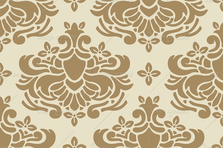 Damask Pattern 005