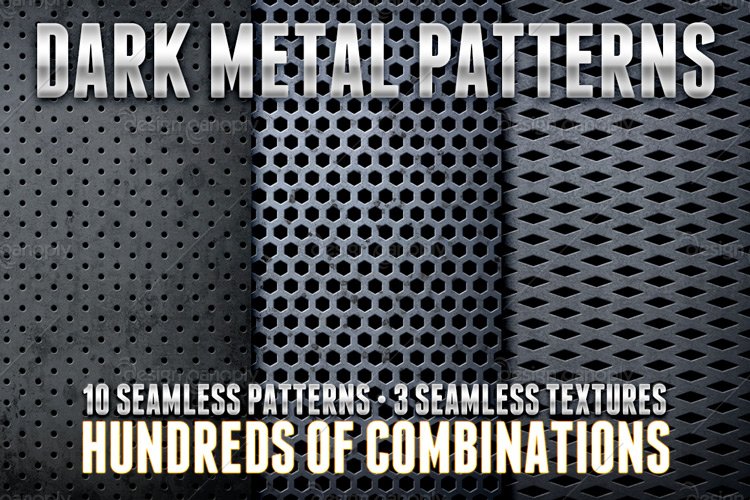 Dark Metal Pattern Pack 1