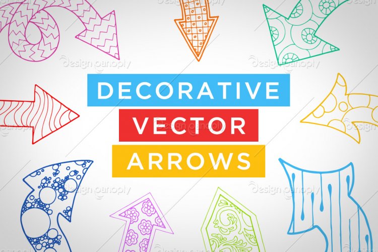 Decorative Vector Arrows Volume 1