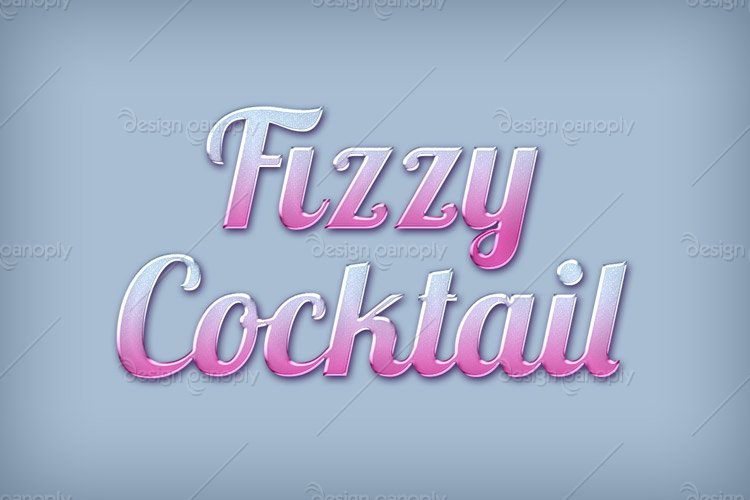 Fizzy Cocktail Photoshop Style
