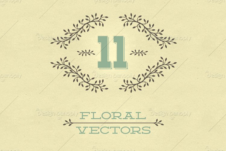 Floral Vector Pack 4