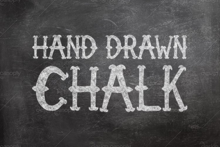 Handdrawn Chalk Photoshop Style