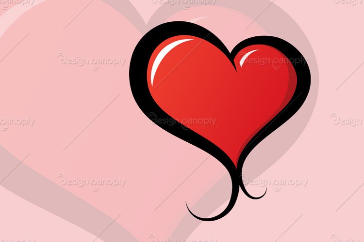 Vector Illustrated Heart
