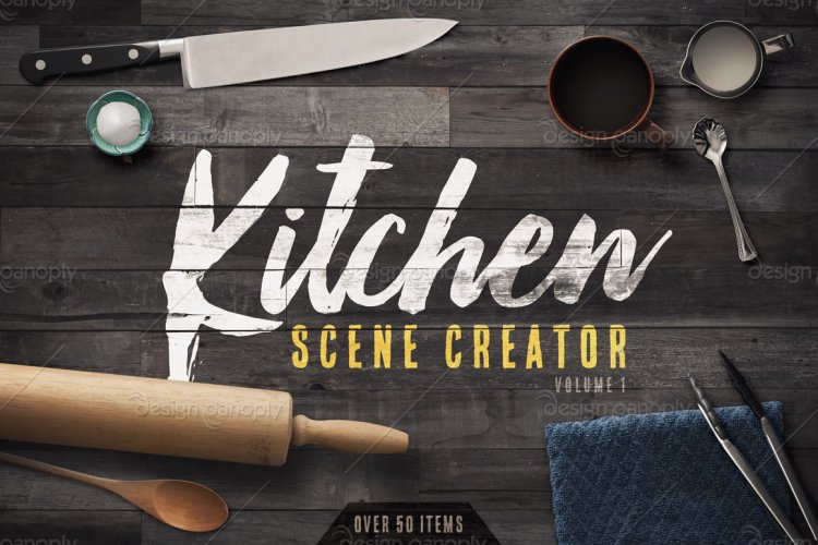 Kitchen Scene Creator Volume 1