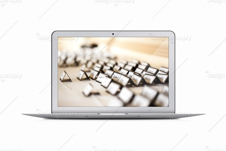 Isolated Macbook Air