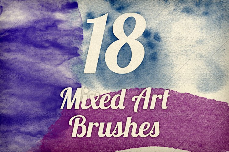 Mixed Art Brush Pack 1